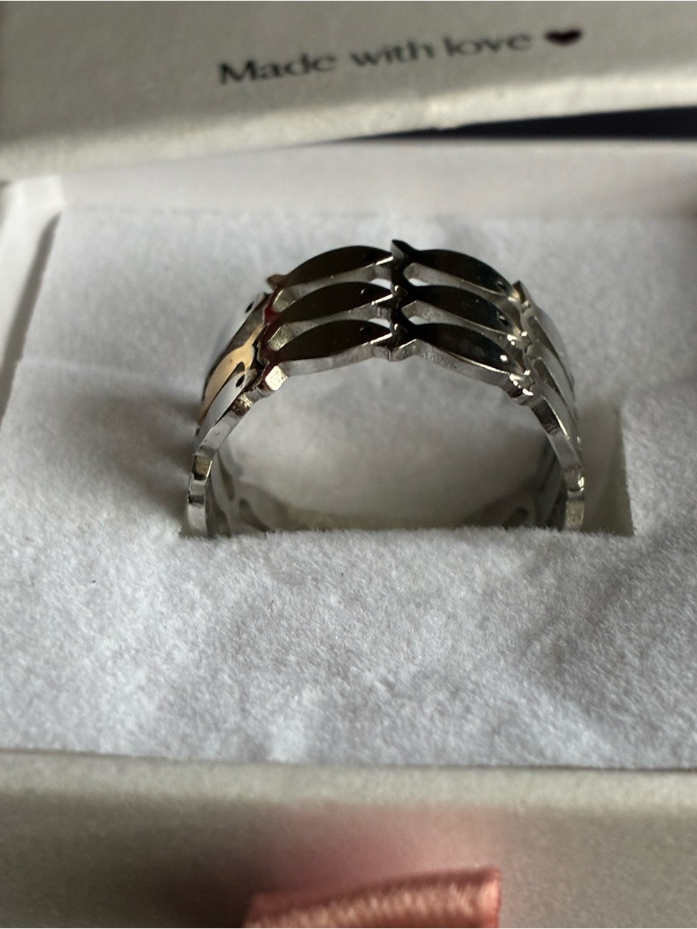 Hope Rings Silver-Tone - Picture 4 of 7